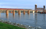 The Northbound Blue Ribbon Special departs Chattanooga just after sunrise 