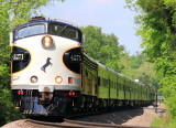 NS 956 rolls through the Salt River bottom near McBrayer 