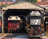 NS 5609 at the Test Shed in Roanoke 