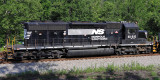 NS SD40-2 #6165 near Salem 