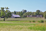 Westbound 891 rolls by East Talmage with 120 empties for the PAL 