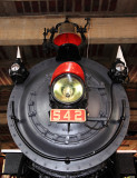 Southern Railway 542 in the roundhouse at Spencer 