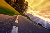 Golden place in Switzerland with a bikers view!