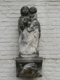 Staande Maria met Kind - Zilverpand
