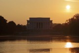 Lincoln Memorial at Sunset