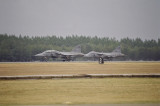 Gripenek a kifutplyn - Gripens on the runway.jpg