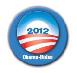Obama Biden 2012 Button
