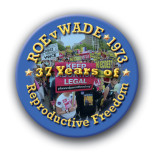 Roe V Wade Anniversary Button