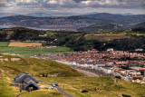 Looking down on Llandudno!