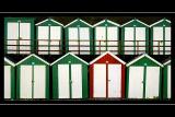 Dare to be different! Beach huts, Beer, Devon