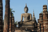 Parc historique du sukhothai, inscrit au patrimoine mondial de lUnesco