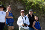 Dora, Griselda, Irma and Tracy On the Banks of the Rio Grande los Ebanos