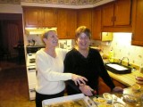 Expert assistance on the creme brulees.JPG