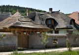 Thatched roofs, new housing development