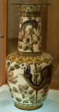 Vase with peacocks
