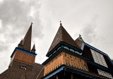 The Wooden Church revisited at an angle