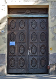 Traditional wooden doors of Srospatak