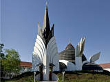 Greek Catholic church by Imre Makovecz