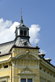 Szarvas, elegant building detail