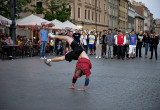 Evening entertainment in Market Square