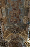 Piarist Church, nave frescoes