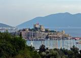 Bodrum harbor and castle