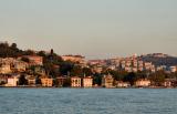 Istanbul, homes along the Bosporus