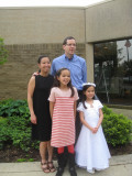First Communion Family