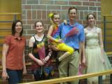 Dance recital family