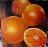 Apelsiner (olja p duk 30x30)
