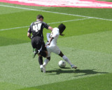 Dyer Beats His Man
