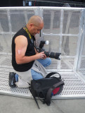 Setting His Nikon