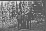 End of 2,500 mile hike, Canadian Border,  Oct.11th , 1977