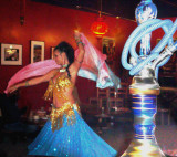 Belly Dancer at Efes Restaurant, Tempe, ARIZONA