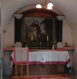 Interior Church of St George Mikulici