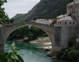Mostar Old Bridge and Neretva River