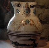 16th century pot in museum