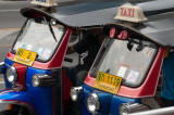 Tuktuks on Petchburi Road, Pratunam