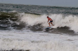 Surfing off Alexandra Headland