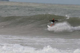 Surfing off Alexandra Headland