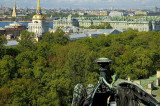 View across to the Neva from the dome of St Isaac's Cathedral