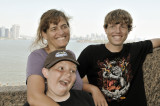 NYC - Tracy, Kyle & Travis at Statue of Liberty