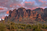 AZ - Superstition Mountains Sunset