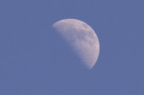 The Moon  (Waxing Gibbous) - 5:34pm Monday 11 April 2011