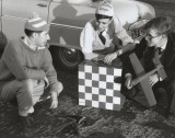 Selecting the new team: (L to R) Derek Allen, Roy Foster, Alan Cooper