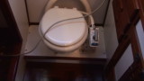 Original toilet - leaky!