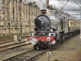 5043 lifts the train from the sidings at Carlisle 10.03.2012.jpg