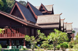 Wooden traditional palace