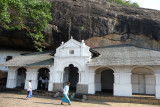 Entrance to cave temples