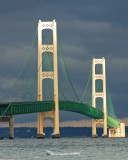 Mackinac Bridge in Sun